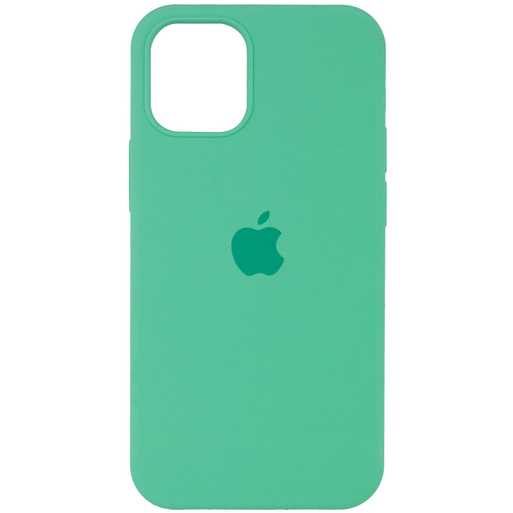 Silicone Case Full Protective (AA) для iPhone 14 Pro Max (Spearmint)-0